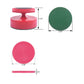 Plastic Air Hockey Strikers/Pushers, 2 PCS 4" Plastic Air Hockey Pushers and 6 PCS 2.875" Pucks Replacement for Game Tables Goalies Equipment