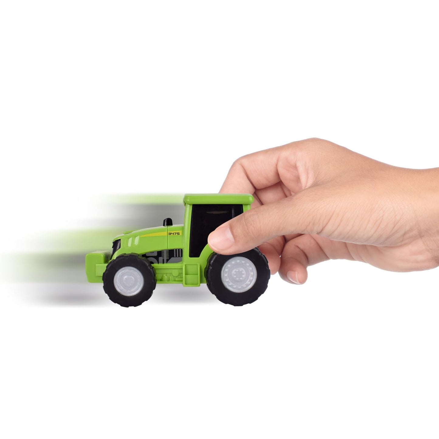 Maxx Action Farm Construction 5pk Toy Truck Set, Includes Wagon, 6x6, Modern Tractor, Combine and Vintage Tractor Vehicles with Moving Parts, Cake