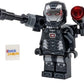 LEGO Superheroes: War Machine Minifigure with Shoulder Cannon, Blaster, and Grey Cape (James Rhodes)