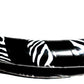 Anjbo Creations 38 Inch Dance Hoop, Travel Collapsible Weighted Hula Hoop, Black & White Zebra Print, Fitness Workout Hula Hoop - Size 38" Diameter
