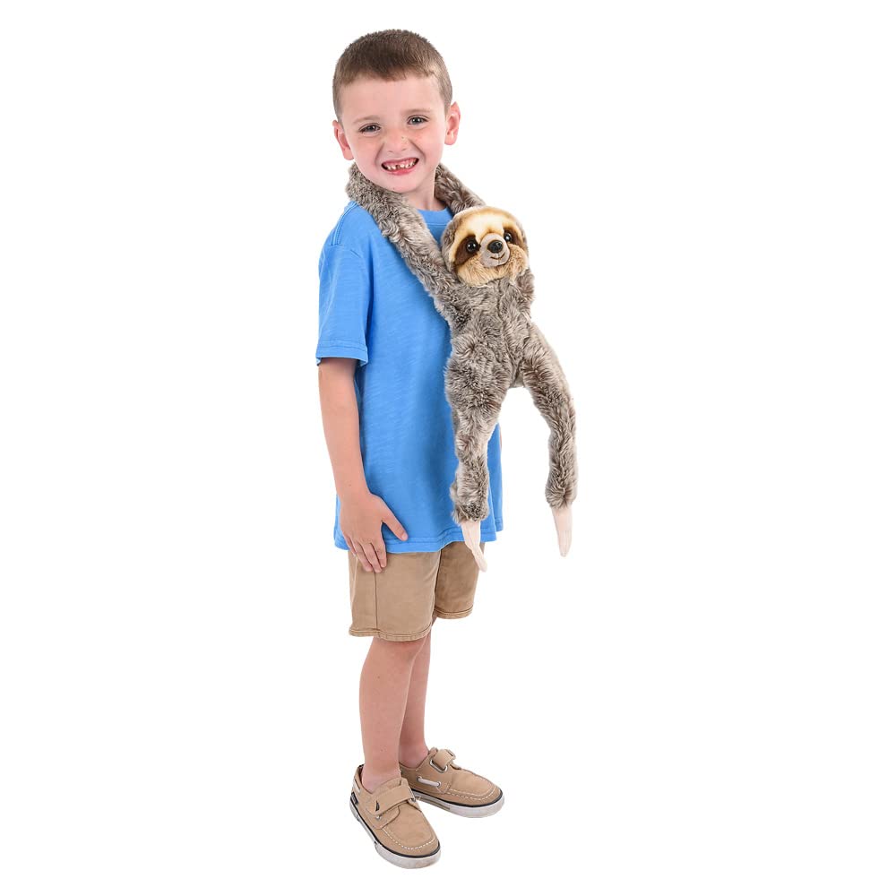 Rhode Island Novelty Adorable Hanging Sloth, Soft Cuddly Stuffed Animal for Kids, 24 Inch