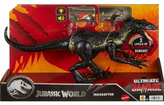 Jurassic World Indoraptor Ultimate Damage Dinosaur Figure
