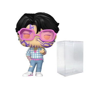Funko Pop! Anime: Kpop Demon Hunters - Jinu Saja Boys Demon Pattern Limited Edition Chase Vinyl Figure (Bundled with Compatible Box Protector Case)