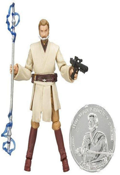 STAR WARS 3.75" BSC FIG Obi-Wan Kenobi with General Grievous Blaster