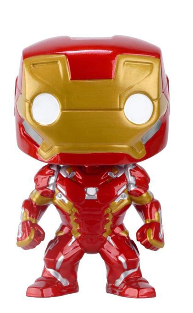 Funko POP! Marvel: Captain America & Iron Man Bobble Head 2 Pack