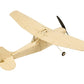 DW Hobby Micro Indoor Balsa Wood Electric Building Airplane Cessna L-19 445mm Wingspan Balsa Laser-Cut Aircraft Un-Assembled for Adults (K1202)
