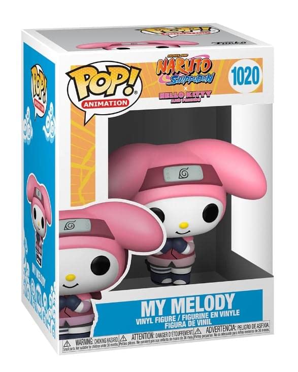 POP Pop! Animation: Sanrio/Naruto - My Melody Multicolor