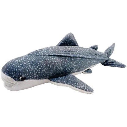 JIANEEXSQ Soft Simulation Great Whale Shark Plush Toy, Realistic Lifelike Whale Shark Stuffed Animals, Cute Ocean Sea Creatures Sharks Plush Toy Gift