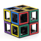 Meffert's Hollow Two by Two - The Original Transparent 2 x 2 Cube Brainteaser Puzzle - Travel Friendly Fun for Ages 9-Adult