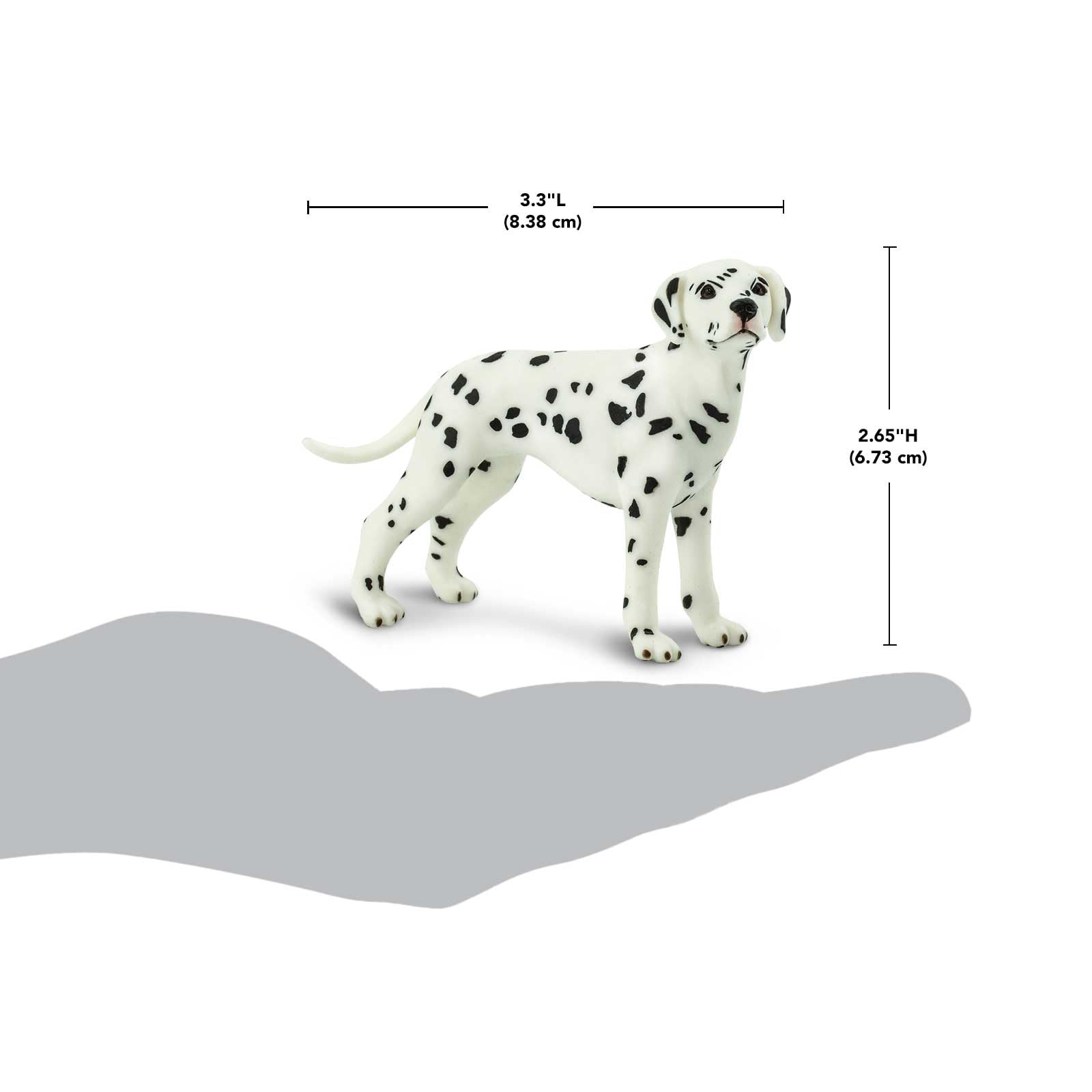 Safari Ltd. Dalmatian Figurine - Detailed 3.5" Plastic Figure - Educational Toy for Boys, Girls, and Kids Ages 3+