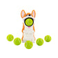 Hog Wild Corgi Ball Popper Toy - Includes 4 Soft Foam Balls - Squeeze to Pop Air Powered Balls Up to 20 Feet - Launcher Safe for Indoor/Outdoor Play