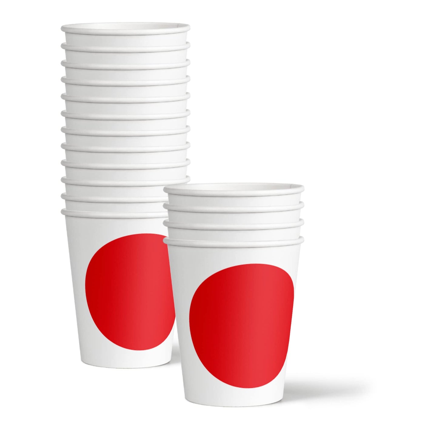 Japan Flag Birthday Party Supplies Set Plates Napkins Cups Tableware Kit for 16