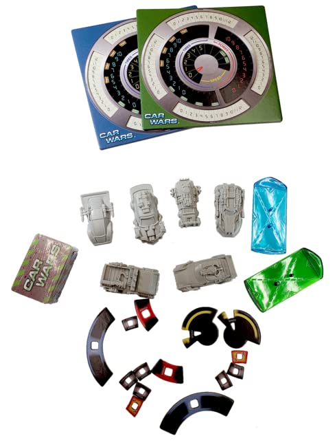 Steve Jackson Games Car Wars Two-Player Starter Set Blue/Green