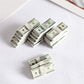 1:12 Dollhouse Miniature Scene Model Mini 200 Pieces Dollar Bills Set (Multicolored)