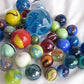 Big Game Toys~Classic Marble Random Assortment Blind Pack Glass Marbles Boulder Shooter vase Filler Aquarium Decor