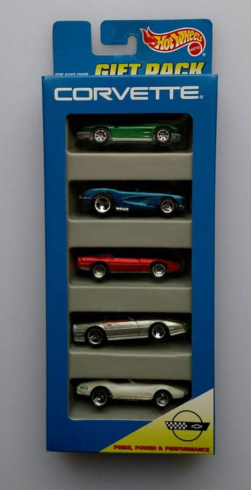 Hot Wheels Corvette Gift Pack 5 Pack