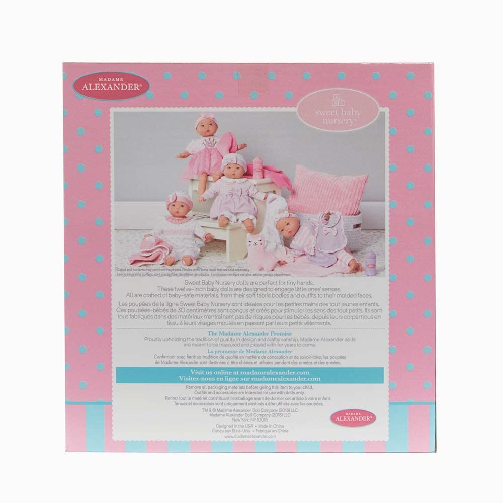 Madame Alexander 12 Sweet Baby Nursery - Bows and Bears