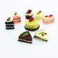 SXFSE Dollhouse Decoration Accessories,1/12 Scale Miniature Dollhouse Accessories Decoration Mini Cake