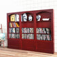 EatingBiting 1:12 MINI Miniature Furniture Wooden Display Cabinet Bookcase Book Shelf Cabinet Wardrobe Model for Fairy Garden