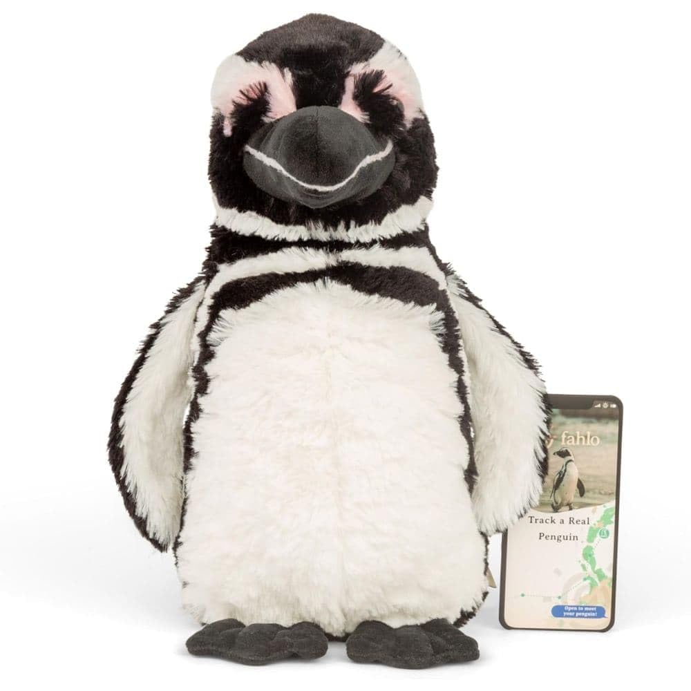 Fahlo Penguin Tracking Plush, 12 in Plush Toy, 3D Tracking Map
