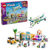 LEGO Friends Heartlake City Airport and Airplane Toy Building Set - Pretend Play for Kids, Girls and Boys, Ages 8+ - with 7 Minidolls, Taxi, Dog