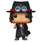 Epic Collectibles Pop Anime: One Piece - Portgas D. Ace Exclusive Vinyl Figure Included with Box Protector Compatible for Funko
