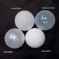 150 pcs Large 3.1" Crush-Proof non-PVC Phthalate Free Plastic Ball Pit Balls - Air-Filled in 5 Colors - Guaranteed Crush-Proof