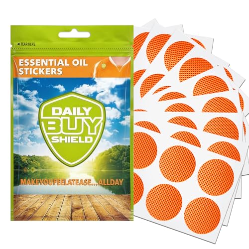 300 Count Natural Sticker Patches for Kids Adult Outdoor Indoor Travel Camping Hiking (Orange)