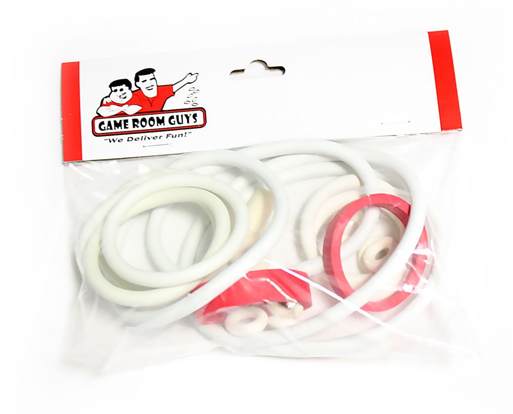 Game Room Guys White Ring Kit for Chicago Coin Super Star Pinball Machine