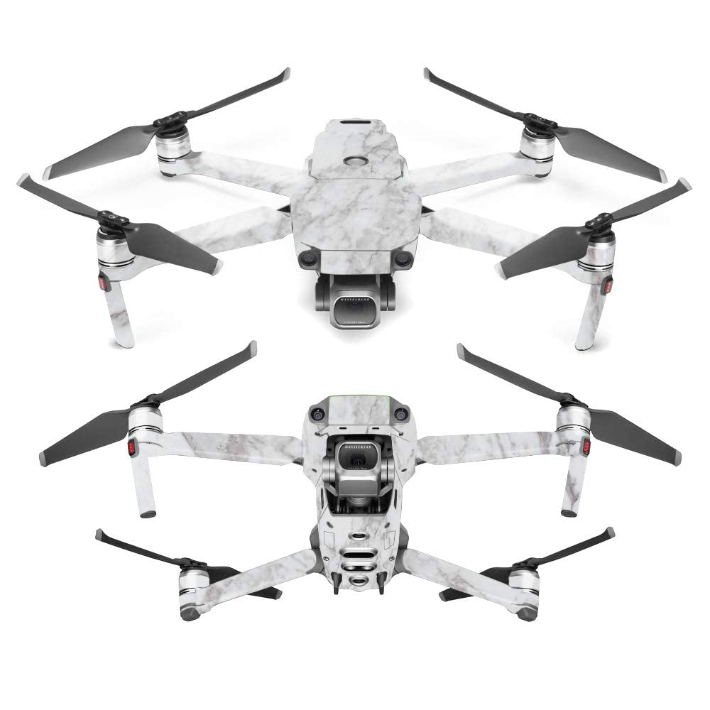 MightySkins Skin Compatible with DJI Mavic 2 Pro and Zoom - Frost Marble | Protective, Durable, and Unique Vinyl Decal wrap Cover | Easy to Apply