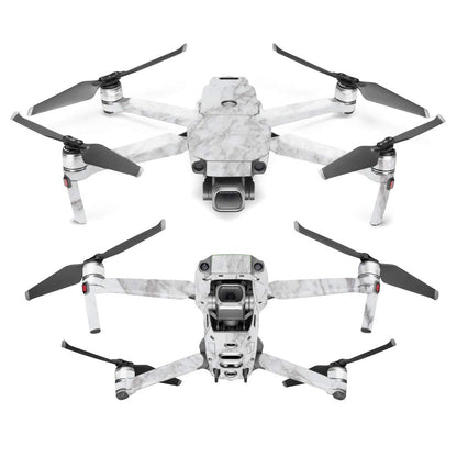 MightySkins Skin Compatible with DJI Mavic 2 Pro and Zoom - Frost Marble | Protective, Durable, and Unique Vinyl Decal wrap Cover | Easy to Apply