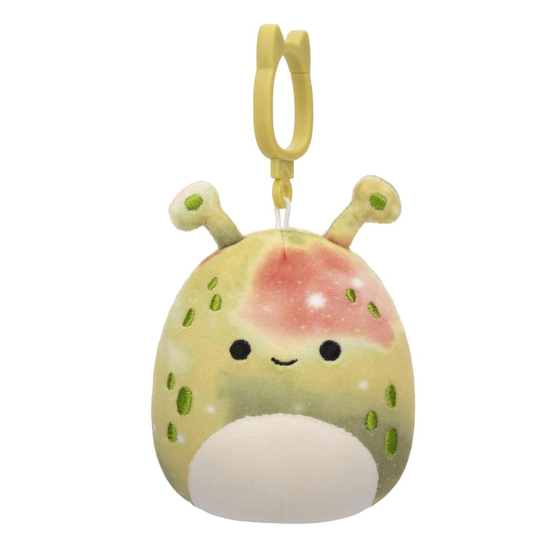Squishmallows 3.5" Clip-On Hawk The Alien