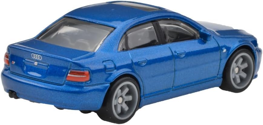Hot Wheels JDY82 Premium 2 Pack Audi S4 Quattro/Audi R8 LMS Vehicle Toy Minicar 3 Years Old and Up Mult