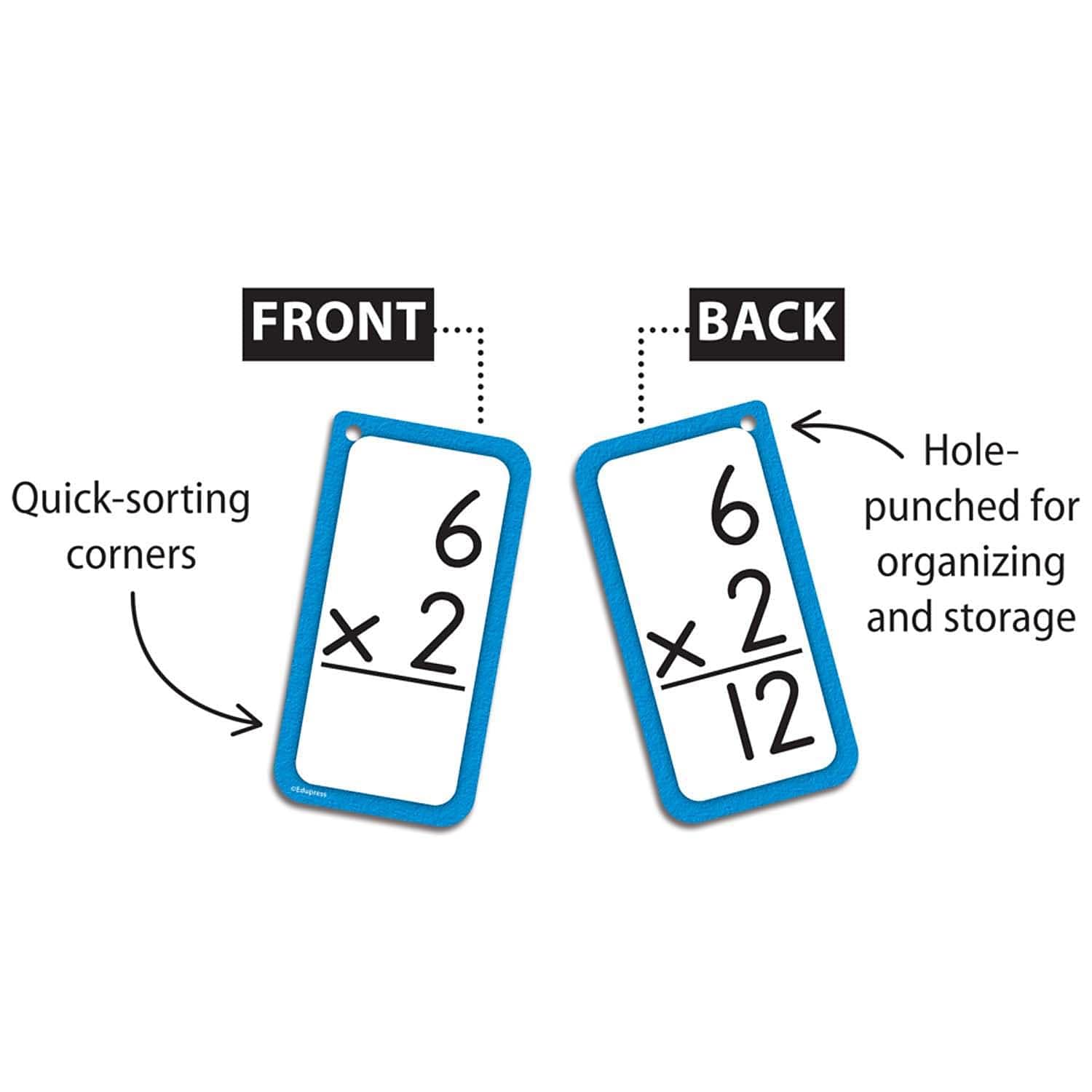 Teacher Created Resources Multiplication Flash Cards - All Facts 0-12 (TCR62029)