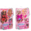 Barbie Dream Besties Teresa & Malibu Posable Fashion Doll Bundle, 2 Doll & Accessories Playsets with Video Game and Makeup Themed Pieces, Long Hair