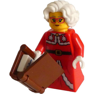 LEGO City: Mrs Claus Minifigure with Book and List - Ages 6+