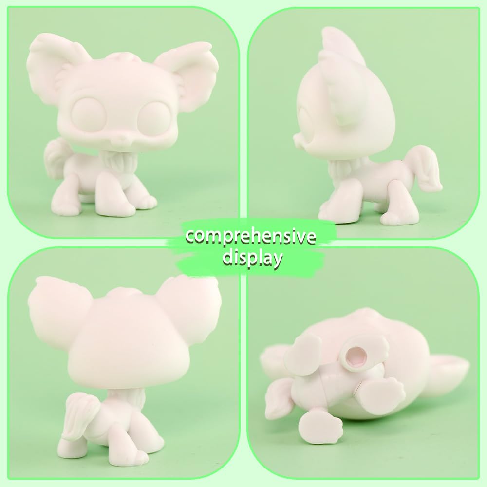 diylpshome Mini Pet Figure Base, Ideal for DIY Paint & Model Kits, Perfect Christmas for Hobbyists and Collectors