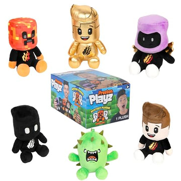 PrestonPlayz 6" Mini Mystery Plush - Series 1, YouTube Gaming Channel, Blind Box, 1 of 6 Possible, Official PrestonPlayz Merch