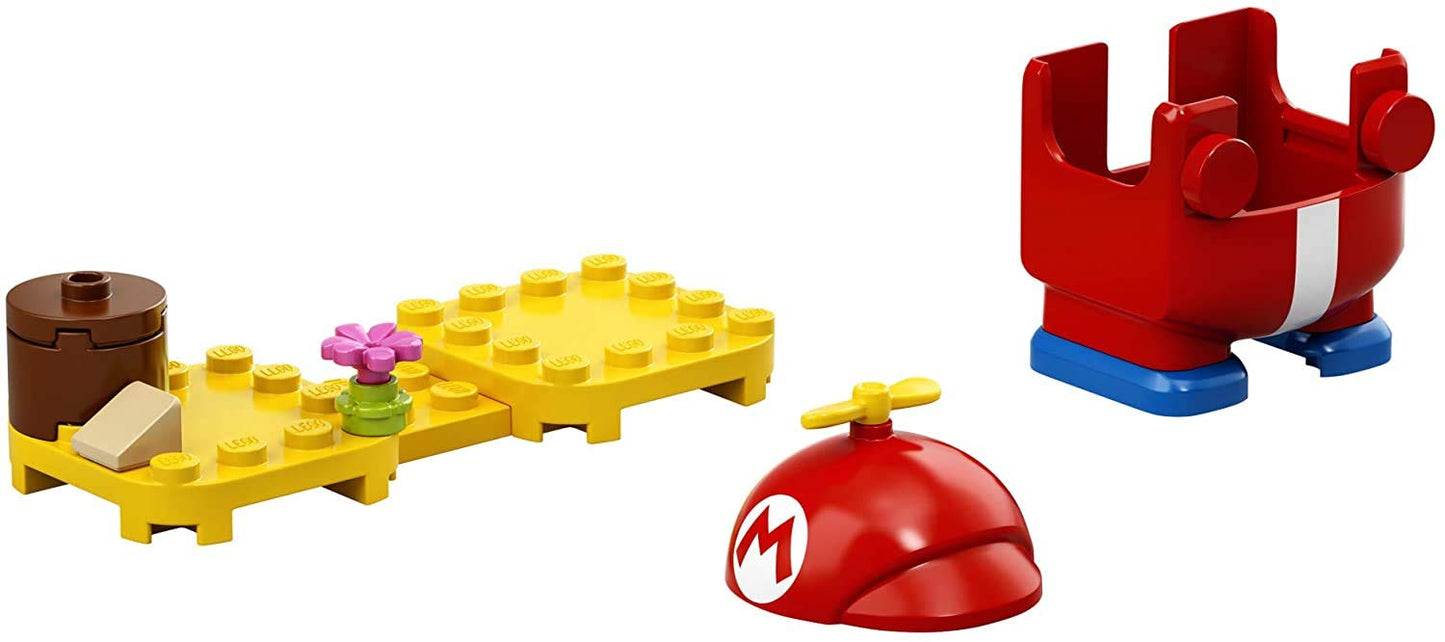 LEGO Super Mario Propeller Mario Power-Up Pack 71371; Awesome Toy for Kids to Power Up The Mario Figure in The Adventures with Mario Starter Course