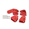 RER11414 Aluminium Front Rear Axle Lower Link Mount for Redcat GEN8 RER11337 RER11414 (Red)