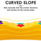 MOCUTEEN Kids Balance Beam Stepping Stones - 4 PCS, Non-Slip Textured Surface with Rubber Pads, Supports Up to 220LBS, Promotes Agility