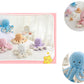 JOSON Cute Octopus Plush Toys, Soft Octopus Stuffed Animals, Girls and Boys Adult Birthday (16 Inch, Blue)