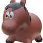Farm Hoppers Award Winning Inflatable Toddler Safe Bouncing Brown Horse Plus Pump
