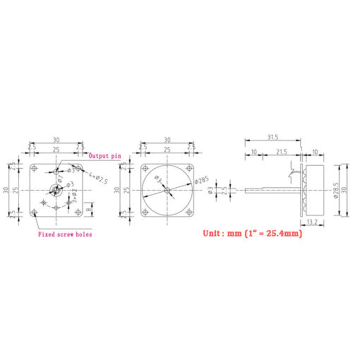 CrocSee Micro 3 Phase AC Hand Brushless Motor Generator
