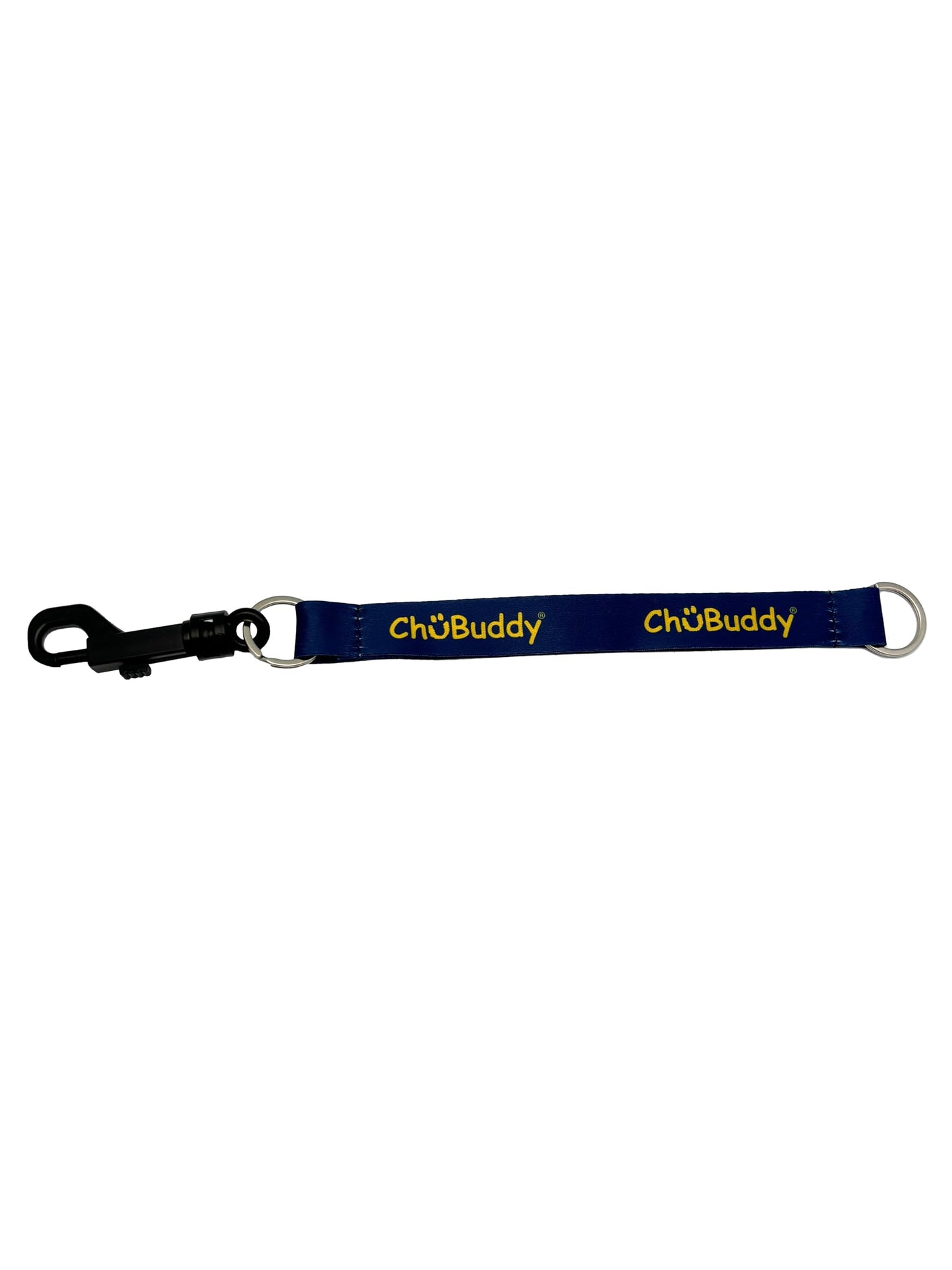 Chubuddy Navy Sublimated Chewy Holders Set of (2) - Durable, Safe, and Washable Chew Toy Tethers for Sensory Kids, Autism, ADHD, and Oral Motor Needs