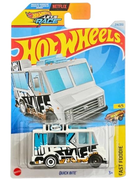 Hot Wheels Quick Bite (White) Fast Foodie 4/5