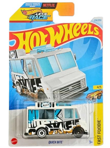 Hot Wheels Quick Bite (White) Fast Foodie 4/5