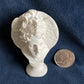 Air-Ads Supplies AirAds Dollhouse Accessories Doll Miniature Statue Resin Bust White Sculpture of Hypnos; 2.5" H