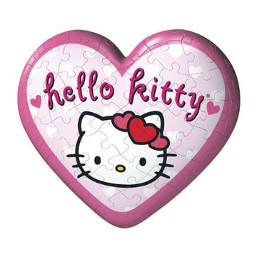 Ravensburger Hello Kitty 3D Heart Puzzle Ball - Holding Heart
