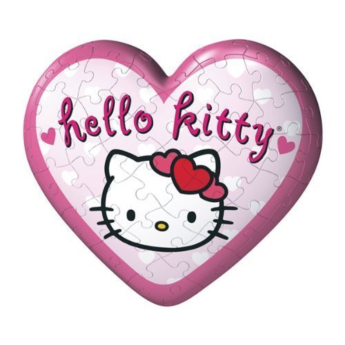 Ravensburger Hello Kitty 3D Heart Puzzle Ball - Holding Heart